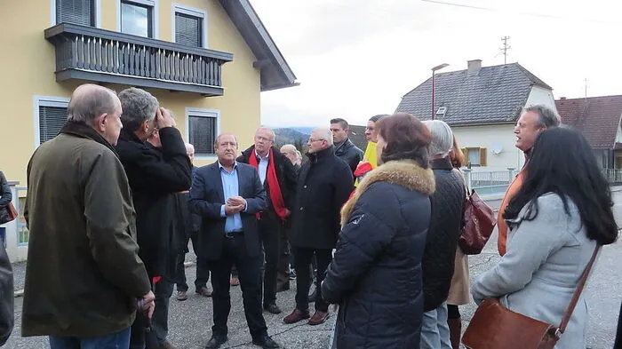 Landesrat Rolf Holub hat sich ein Bild vor Ort gemacht