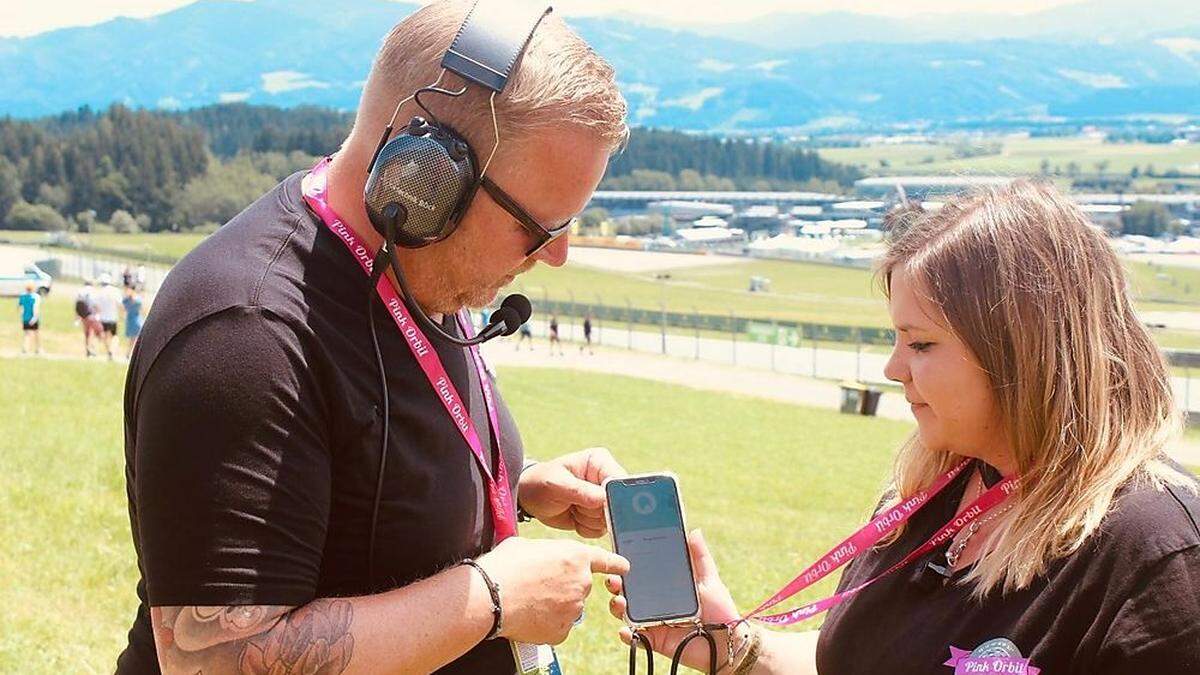 Auch am Red Bull Ring kommt die App zum Einsatz