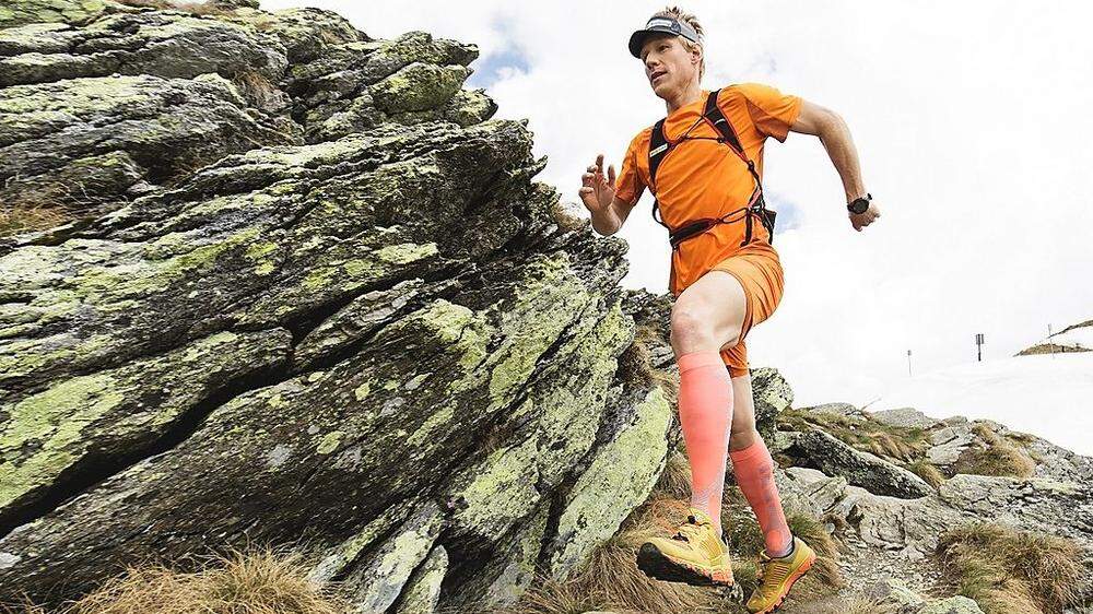 Über Stock und Stein: 2016 lief Klaus Gösweiner beim Training unter anderem 2000 Kilometer