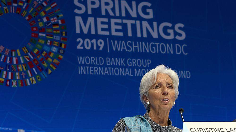Christine Lagarde, Chefin des IWF