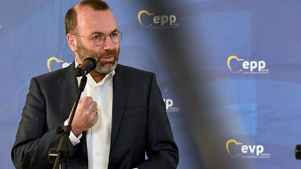 EVP-Fraktionsschef Manfred Weber