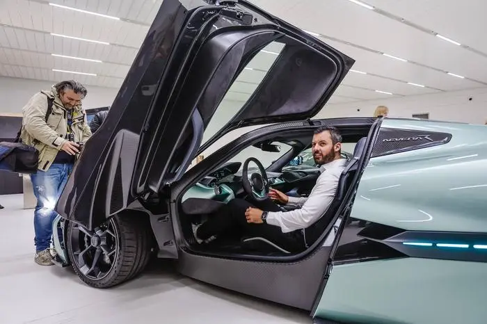 Zagreb, Croatia, 171024. Rimac Campus. Presentation of the new Nevera R and a tour of the Rimac Campus. Photo: Marko Todorov / CROPIX Copyright: xxMarkoxTodorovx/xCROPIXx rimac_nevera22-171024