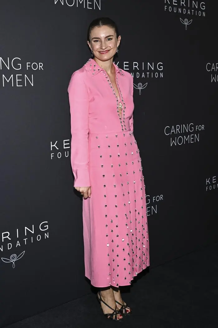 Chloe Malle attends the Kering Caring for Women Dinner at The Pool on Thursday, Sept. 11, 2025, in New York. (Photo by Evan Agostini/Invision/AP)