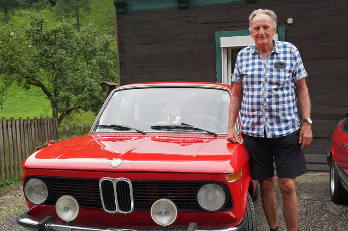 Hubert Dohr aus Maria Rojach mit seinem BMW 1502 Bj. 1975