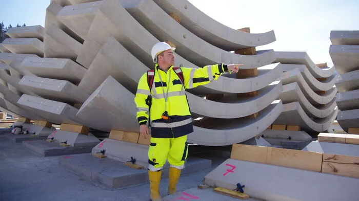 Bei der Tunnelbaustelle in Steinhaus gibt es allerhand zu sehen.