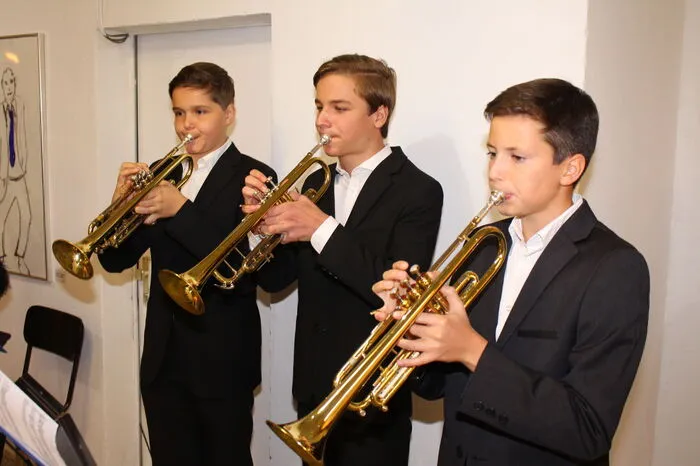 Musikalisch umrahmt wurde die Feier vom Bläserensemble der Musikschule Bärnbach.