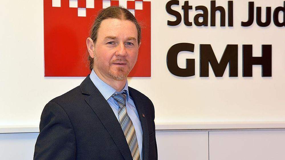 Heinz Kettner ist Geschäftsführer der Stahl Judenburg
