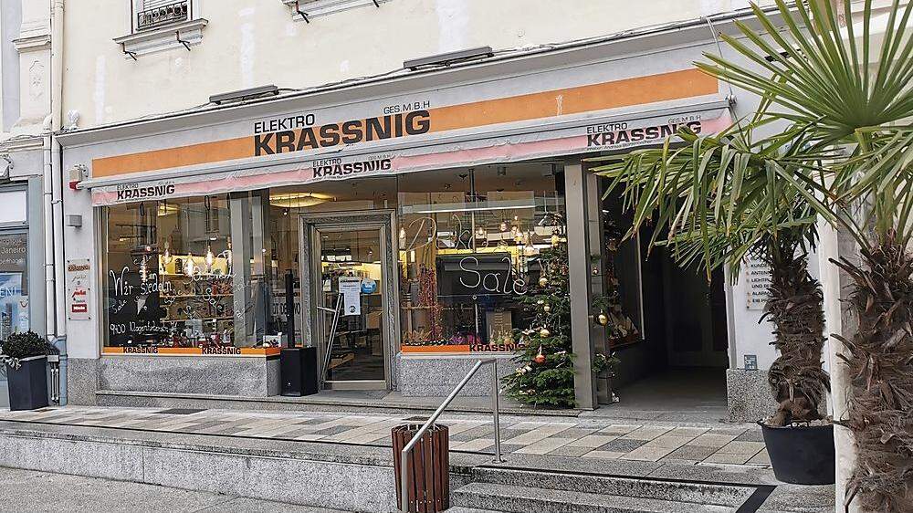 Nach 73 Jahren wird die Krassnig-Filiale am Hohen Platz geschlossen. Künftig findet der Verkauf am Hauptsitz im Süden von Wolfsberg statt