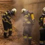 Die Feuerwehrleute brachten den Entstehungsbrand rasch unter Kontrolle