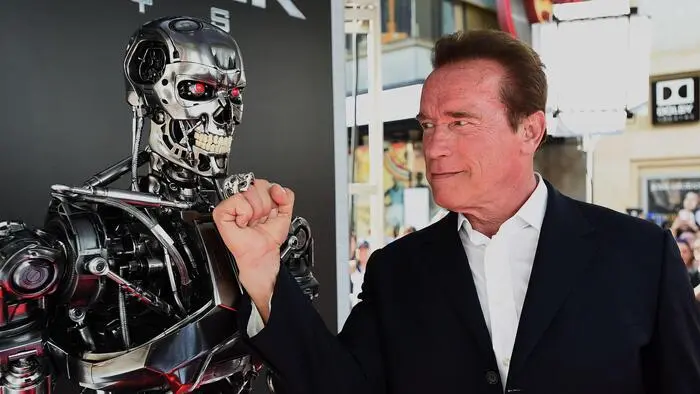 Arnold Schwarzenegger ist auf dem Münchner Oktoberfest zu Besuch gewesen
