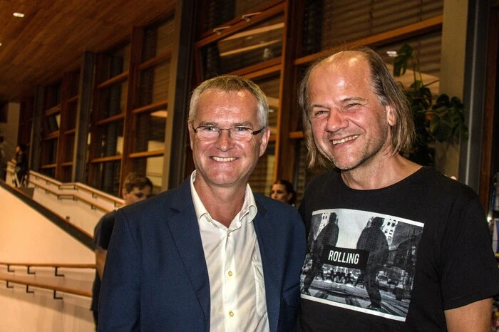 Janez Gregorič und Ulrich Plieschnig