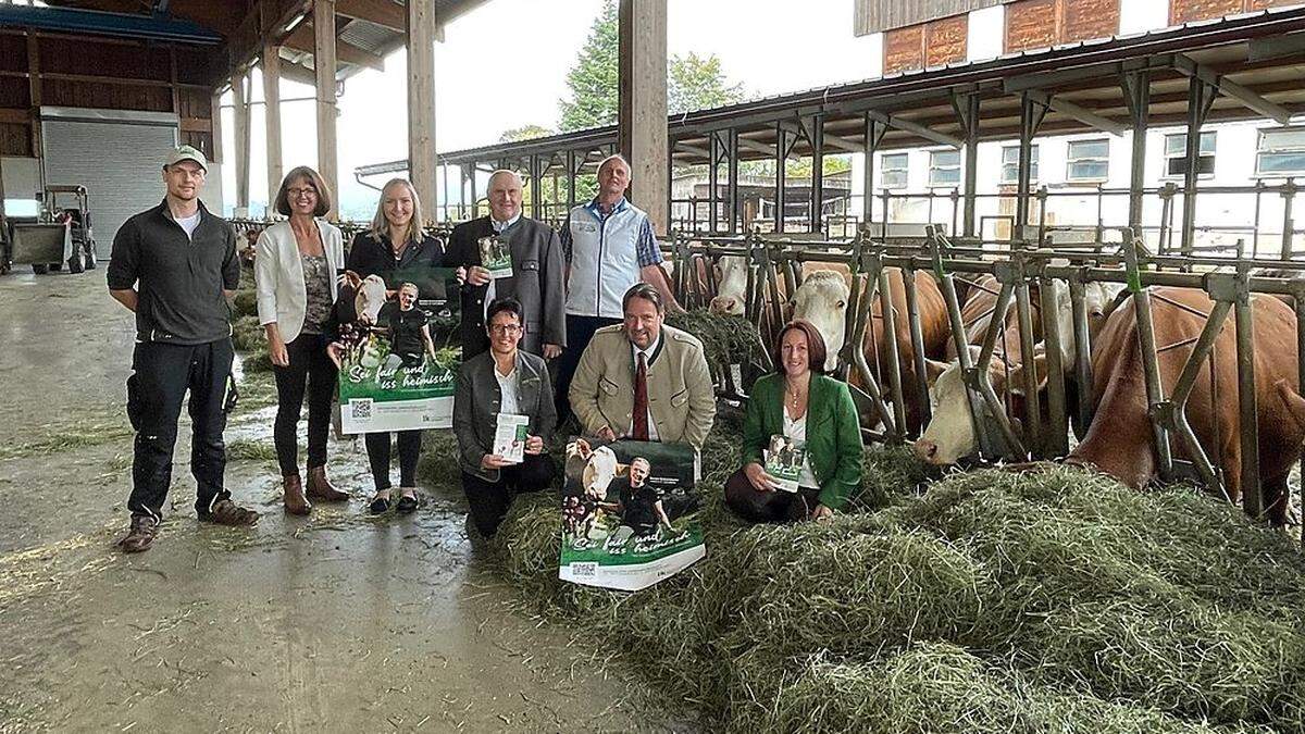 Vertreter der Landwirtschaftskammern Murtal und Murau präsentierten mit Partnern ihre Forderungen zur &quot;Woche der Landwirtschaft&quot;