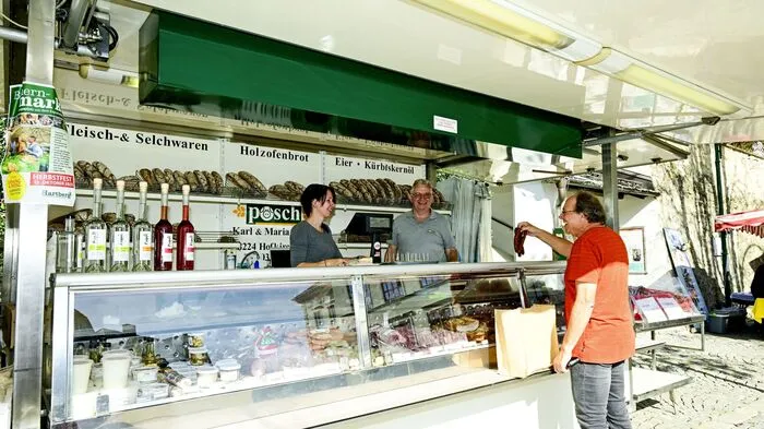 Jeden Dienstag und Freitag ist am Nachmittag in Hartberg Markttag