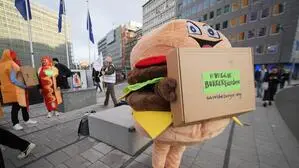 Zahlreiche Initiativen setzten sich für den Erhalt des Begriffs „Veggie-Burger“ ein 