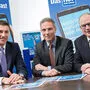 Günther Helm (Hofer KG), Michael Krammer (ventocom), Friedhelm Dold (Hofer KG)