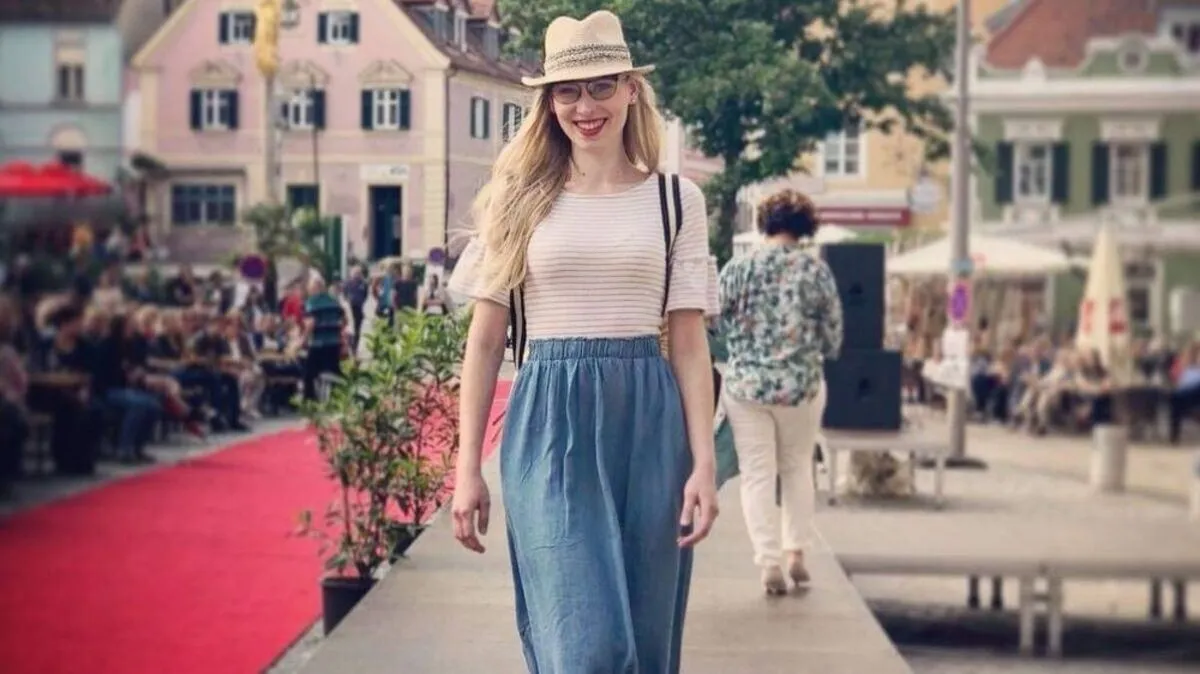 Beim Casting überzeugte Larissa Robitschko die Jury mit ihrem Lauf