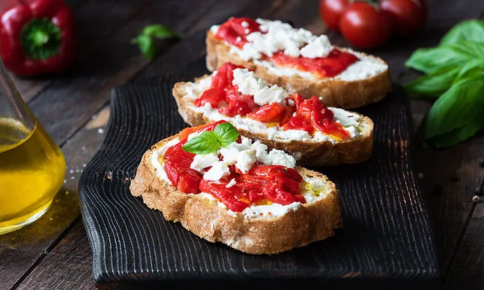 Schmeckt auch, wenn die Paprika noch ganz sind