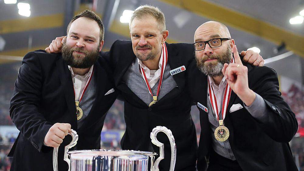 Das Trainer-Trio um Petri Matikainen mit Jarno Mensonen und Juha Soronen ist gesprengt