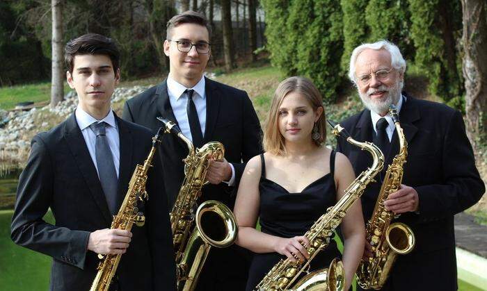 Das Grazer Saxophonquartett kommt ins Schloss Altkainach