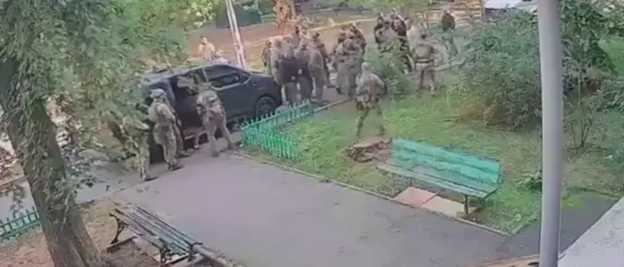 Ein Video zeigt den Schusswechsel zwischen SBU und HUR