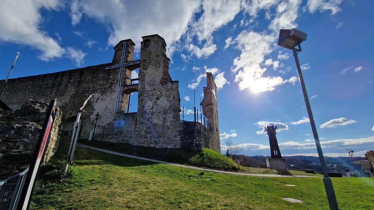 Die Burg Obervoitsberg