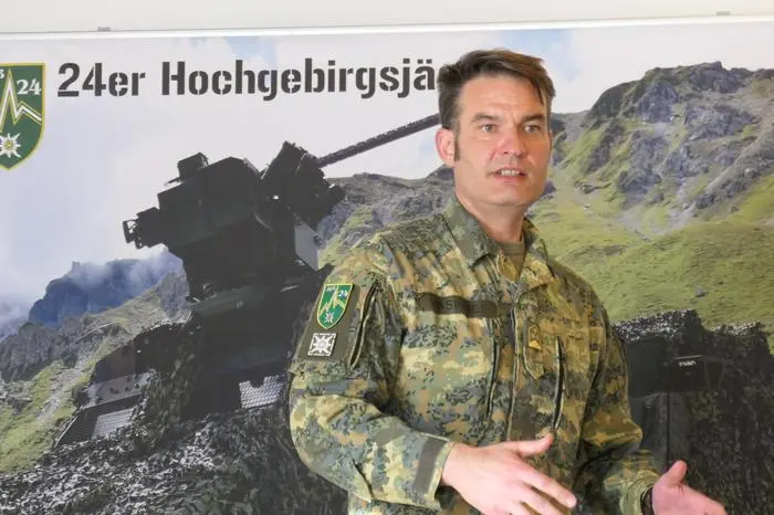 Oberst Matthias Wasinger ist Kommandant des Jägerbataillons 24 in Lienz