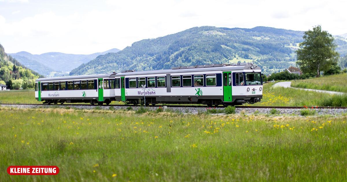 Bund zahlt mit: Es wird ernst mit Elektrifizierung der Murtalbahn