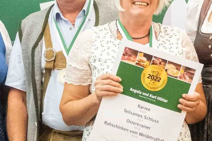 Angela und Karl Hütter