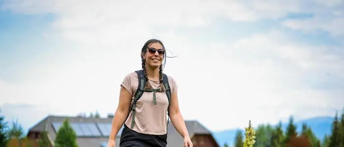 Aufi geht‘s! Die Sabathyhütte ist Ausgangspunkt für viele Wanderungen