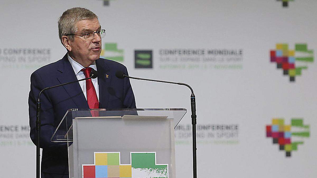 IOC-Präsident Thomas Bach stellt ein Extra-Budget für den Kampf gegen Doping zur Verfügung. 