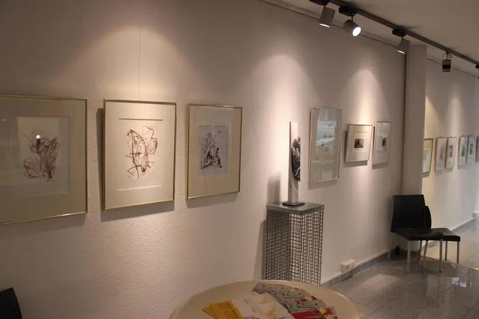 Bei der Vernissage am Mittwochabend präsentierten die beiden Künstlerinnen ihre Werke.