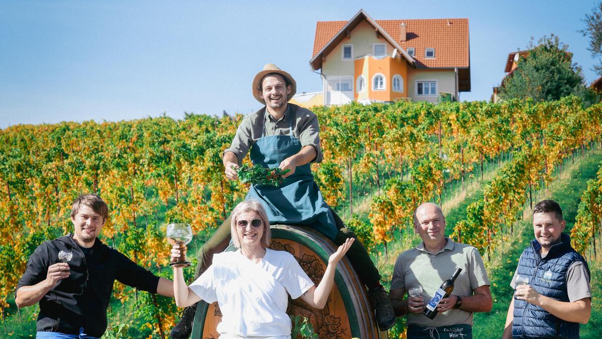 Sarah Schmerböck wird beim diesjährigen Winzerumzug als Baccha das Spektakel anführen.