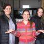 Kochen für den guten Zweck: Michaela Schimpl, Julia Petschnig, Dania Sirovica (von links)