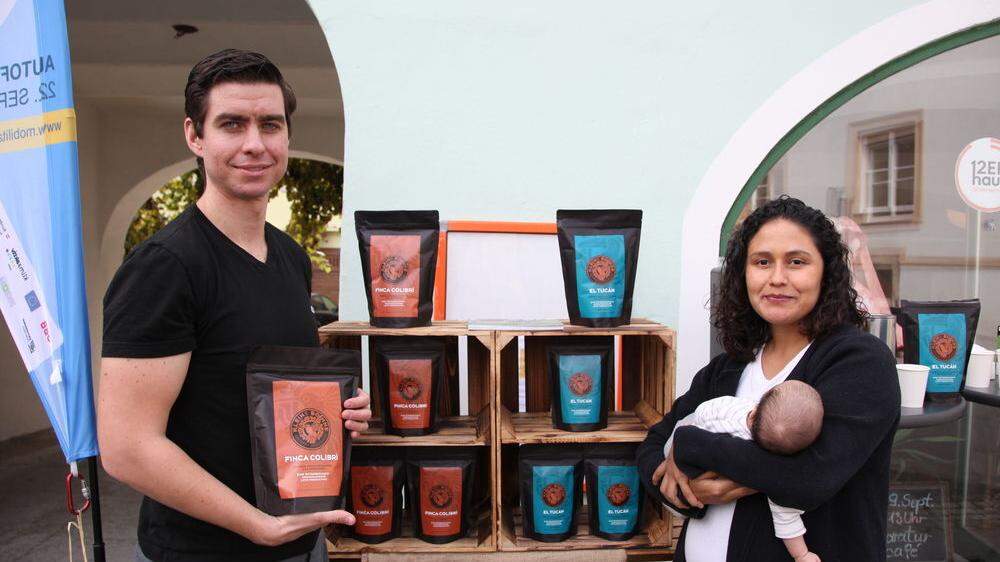 Nadia und Hans-Peter Klein bauen Kaffee an 