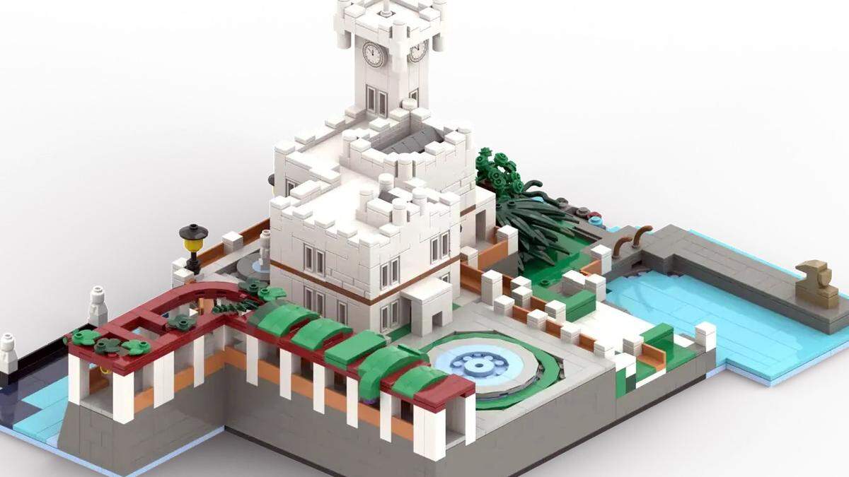 Miramare als Lego-Baukasten