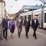 Künstler Tom Lohner, Landeshauptmann a.D. Waltraud Klasnic, Kurt Hohensinner, Innenstadt-Unternehmer Klaus Weikhard und der ehemalige Med-Uni-Rektor und Nationalrat Josef Smolle