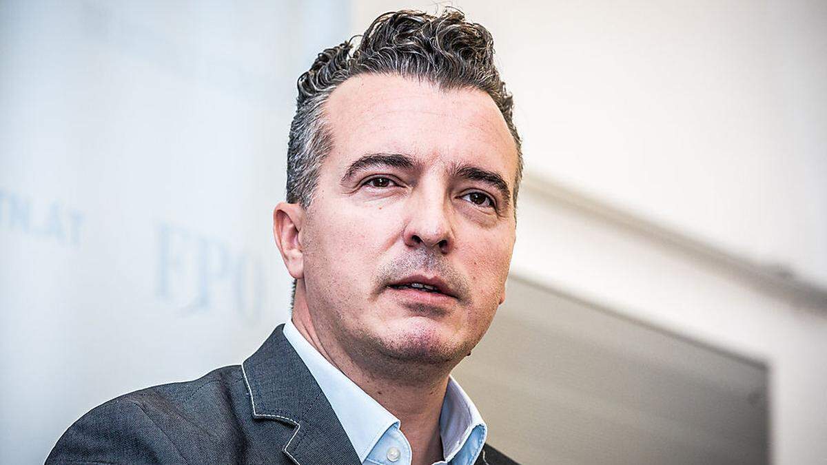 Gernot Darmann, FPÖ-Parteiobmann und Klubchef im Landtag