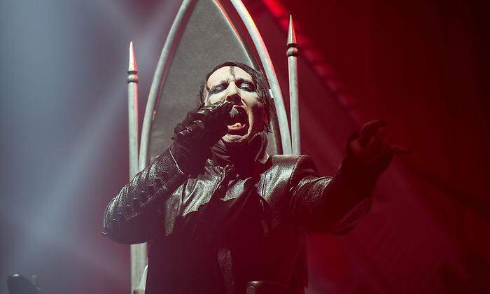 Marilyn Manson kommt am Montag nach Wien