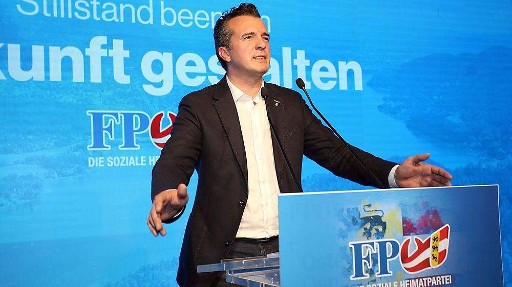 FPÖ-Spitzenkandidat Gernot Darmann