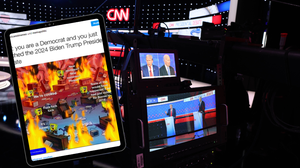 Das Netz spottet über das TV-Duell, vor allem über Joe Biden