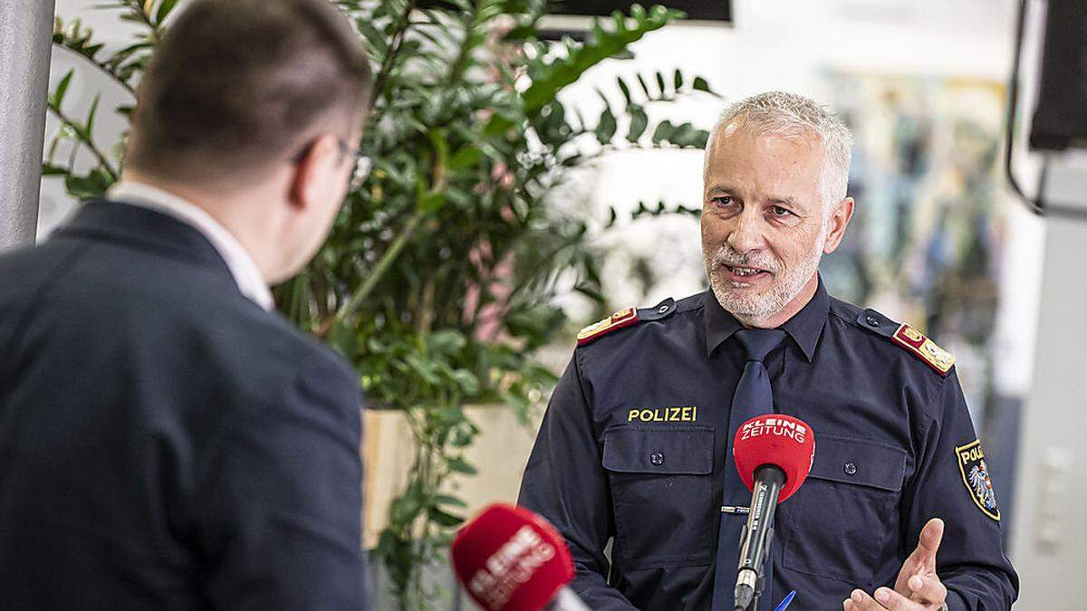 Rainer Dionisio, Sprecher der Landespolizeidirektion Kärnten