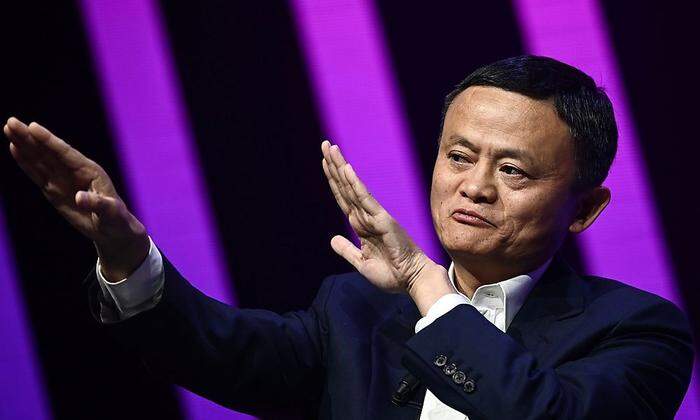 Jack Ma ist der Boss des chinesischen E-Commerce-Giganten Alibaba