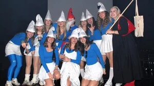 Auch die Schlümpfe mischten in Pischelsdorf mit