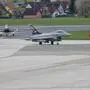 Drei Eurofighter werden Freitag gegen Mittag in Klagenfurt erwartet (Archivbild)
