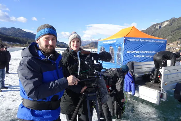 Stefan Spoo und Jenny Roller-Spoo drehten für Servus TV.