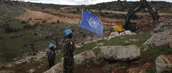 UNO-Soldaten im Libanon