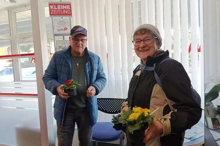 ...Franz Tinauer aus St. Johann im Saggautal und Gabriele Adler aus Leibnitz,...