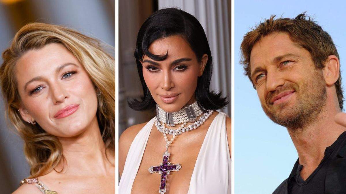 Blake Lively, Kim Kardashian und Gerard Butler