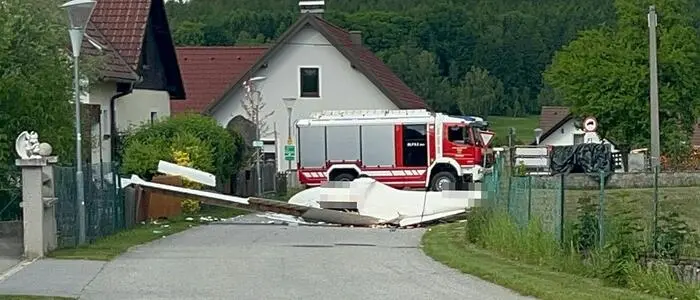 Im Waldviertel ist am Samstagnachmittag ein Segelflugzeug abgestürzt