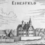 Schloss Eibesfeld in einem Kupferstich